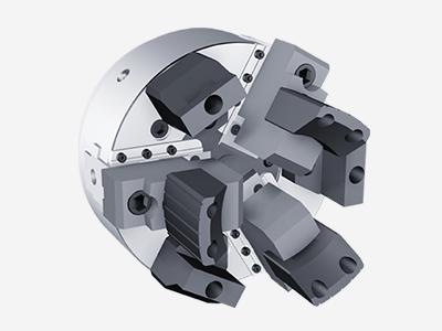 韓國三千里內下拉動力卡盤PHDN系列