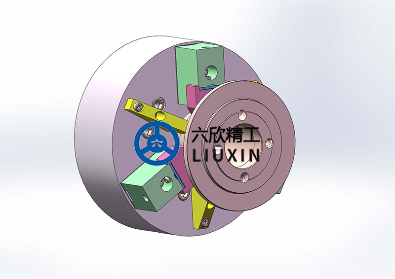 四軸加工斜孔夾具解決方案-2